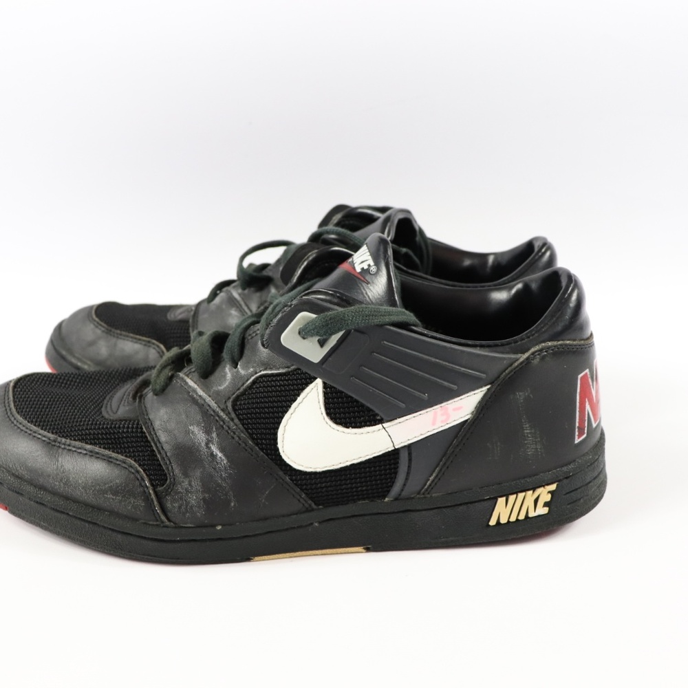 Vtg 90s Nike Mens 13.5 Shark Low Top Sneakers - Picture 4 of 8